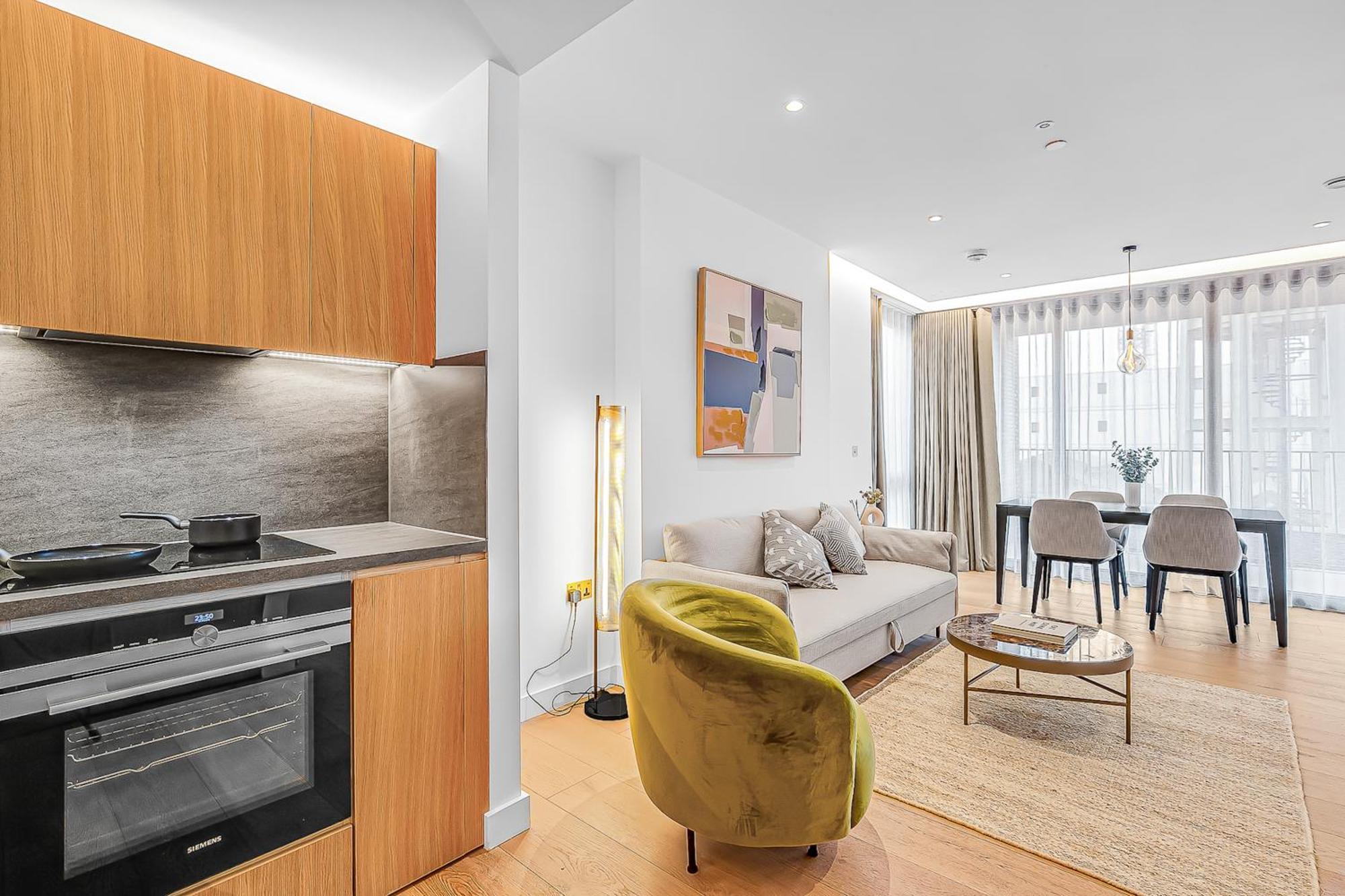 Modern King'S Cross Apartments لندن الغرفة الصورة