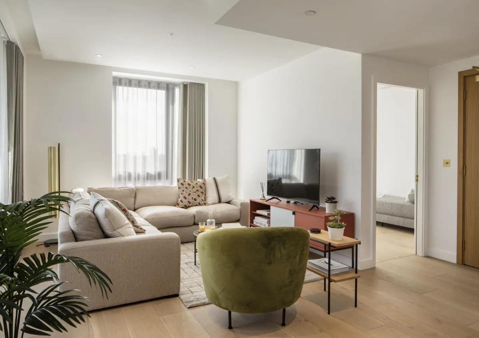 Modern King'S Cross Apartments لندن الغرفة الصورة