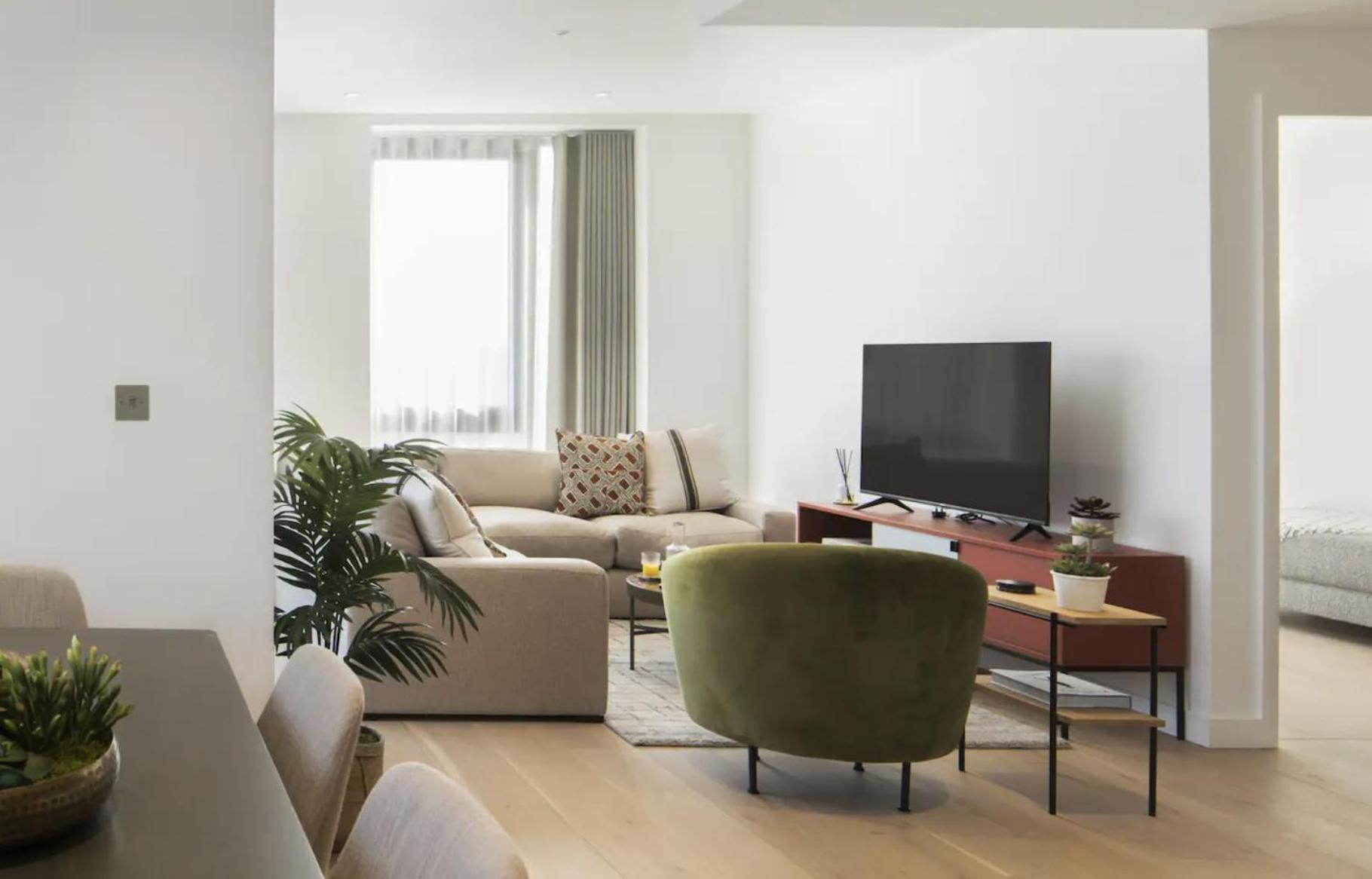 Modern King'S Cross Apartments لندن الغرفة الصورة