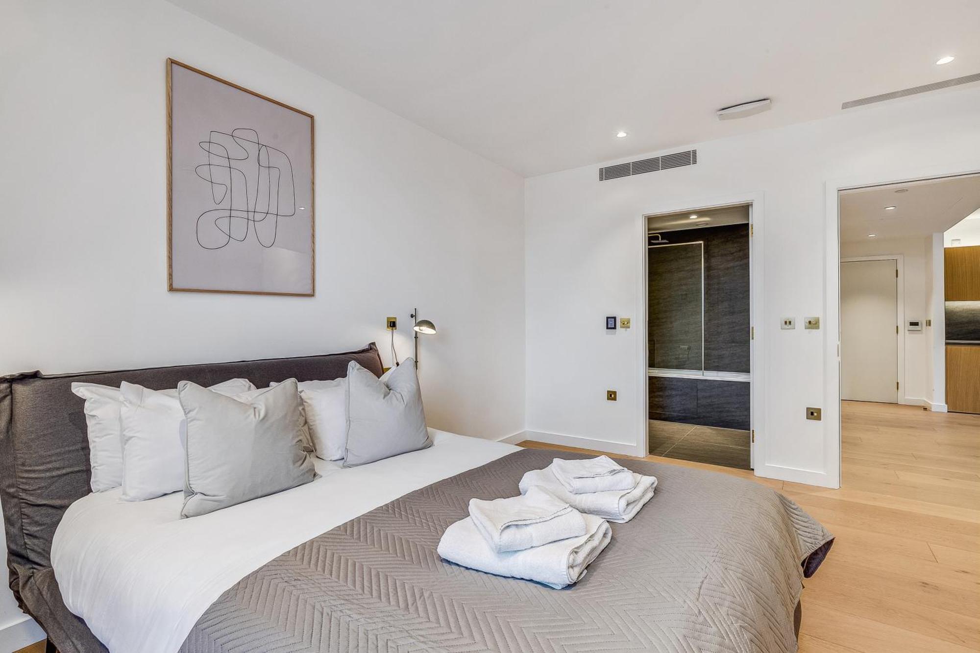Modern King'S Cross Apartments لندن الغرفة الصورة