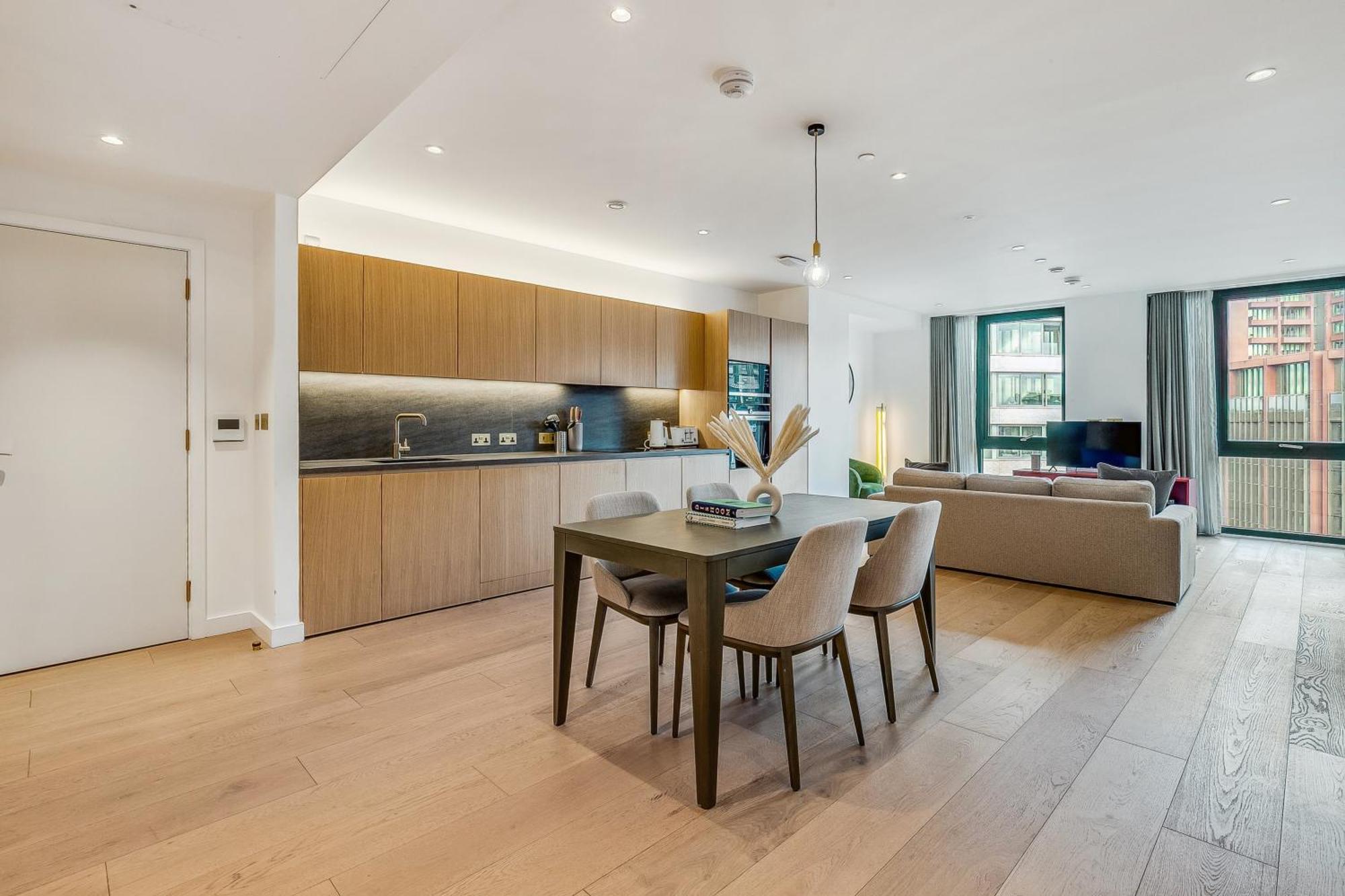 Modern King'S Cross Apartments لندن الغرفة الصورة
