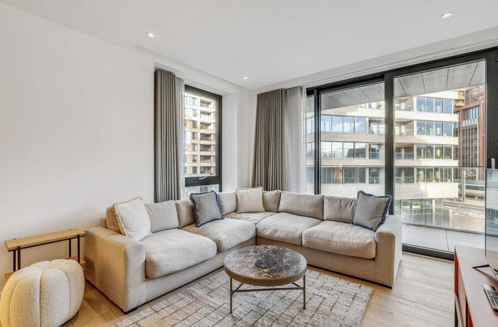 Modern King'S Cross Apartments لندن الغرفة الصورة